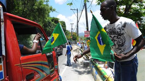 why are haitians leaving brazil